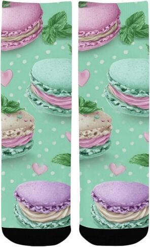 Sweet Mint Bloom Hiking Socks - Toddler Boys & Girls Warm Thick Thermal Winter Crew Socks for School, Daily Wear & Outdoor Activities in Kuwait