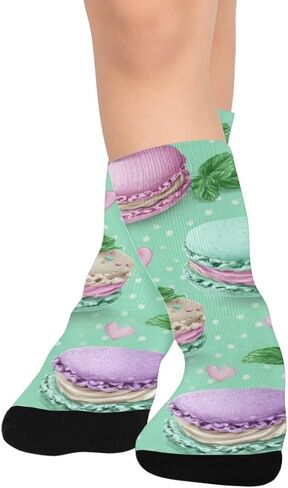Sweet Mint Bloom Hiking Socks - Toddler Boys & Girls Warm Thick Thermal Winter Crew Socks for School, Daily Wear & Outdoor Activities in Kuwait