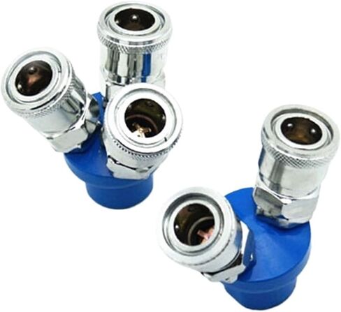 Pneumatic fitting 1/4" C type Quick connector High pressure coupling SMV/SMY Air pump air compressor joint(3-Way) in Saudi Arabia