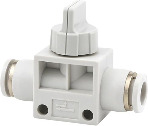HVFF Pneumatic Quick Connector Switch Manual Valve Trachea Hose 4 6 8 10 12mm Cylinder Solenoid Valve Connector(HVFF-12) in Saudi Arabia