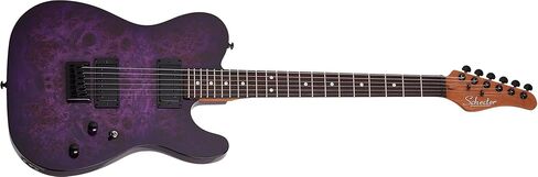 Schecter PT Standard Electric Guitar - Purple Burst Burl in Saudi Arabia