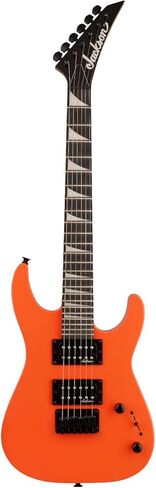Jackson Dinky Minion JS1X Electric Guitar - Safety Orange, Amaranth Fingerboard in Saudi Arabia