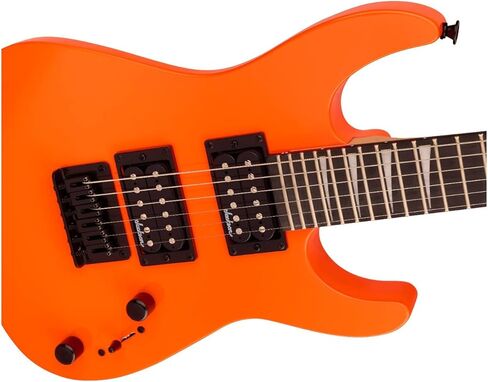 Jackson Dinky Minion JS1X Electric Guitar - Safety Orange, Amaranth Fingerboard in Saudi Arabia