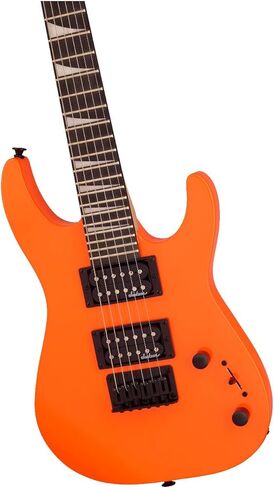 Jackson Dinky Minion JS1X Electric Guitar - Safety Orange, Amaranth Fingerboard in Saudi Arabia