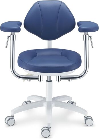 تصميم مريح مجهر كرسي الطبيب ارتفاع مقعد قابل للتعديل البراز رفع كرسي طبيب الأسنان قطب U-سلسلة الجلد يشعر الجلد PLST-097 in Kuwait