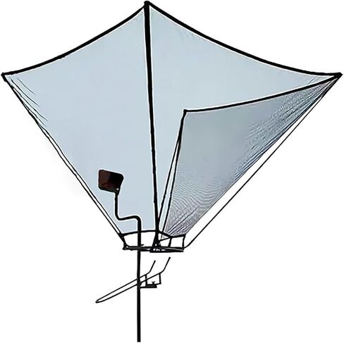 Basketball Hoop Returner Return Attachment Rebounder Metal with Rotation Slot Gym Net for Home School Playground Outdoor Court Shooting T in Saudi Arabia