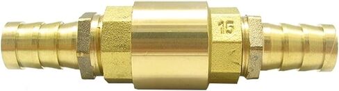 1 قطعة 6 مللي متر 8 مللي متر 10 مللي متر 12 مللي متر 14 مللي متر 16 مللي متر 19 مللي متر 25 مللي متر 32 متر خرطوم بارب النحاس عمودي رفع الربيع تحقق صمام طريقة واحدة صمام عدم الرجوع للمياه (8 مللي متر) in Kuwait