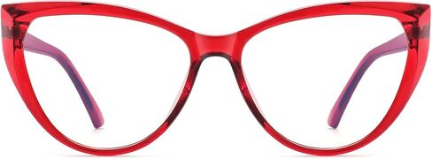 نظارات PANNER الزرقاء لحجب الضوء للنساء، إطار نظارات Bluelight Blocker للكمبيوتر Cateye Clear Cat Eye in Kuwait