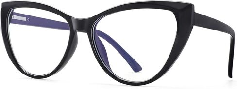 نظارات PANNER الزرقاء لحجب الضوء للنساء، إطار نظارات Bluelight Blocker للكمبيوتر Cateye Clear Cat Eye in Kuwait