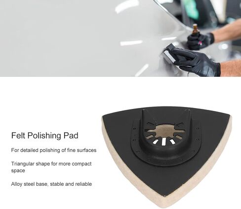 5PCS Oscillating Tool, Oscillating Tool Sanding Pad, Triangle Sanding Pads in Saudi Arabia