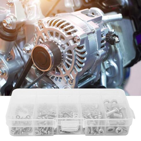 Gasket, 240 Pcs Cross Bolt Nut Gasket Assortment Set M2 M2.5 M3 M4 M5 Stainless Steel Fastening Tool Set, Screws & Hex Bolts in Saudi Arabia