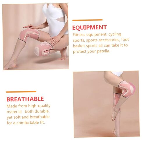 Knee Brace for Women Knee Support Sleeve Marathon Running Fitness Elastic Pad Reduces Sports Injuries in Saudi Arabia