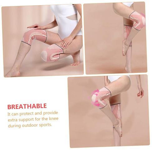 Knee Brace for Women Knee Support Sleeve Marathon Running Fitness Elastic Pad Reduces Sports Injuries in Saudi Arabia