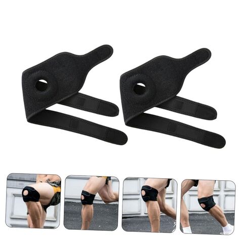 Lightweight Knee Brace for Running and Climbing 2-Piece Compression Support Pads Breathable Sports Knee Protector for Fitness and Hiking in Saudi Arabia