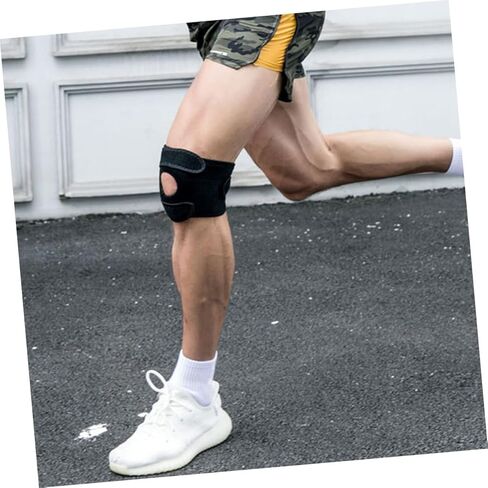 Lightweight Knee Brace for Running and Climbing 2-Piece Compression Support Pads Breathable Sports Knee Protector for Fitness and Hiking in Saudi Arabia