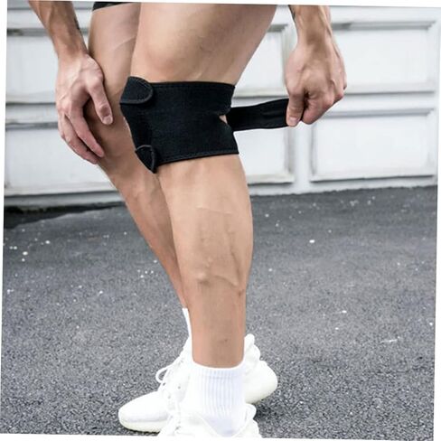 Lightweight Knee Brace for Running and Climbing 2-Piece Compression Support Pads Breathable Sports Knee Protector for Fitness and Hiking in Saudi Arabia