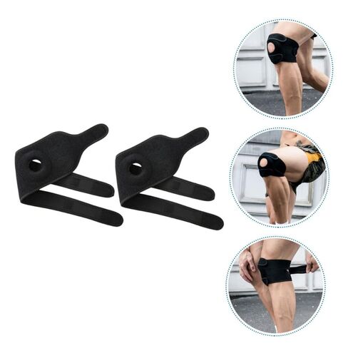 Lightweight Knee Brace for Running and Climbing 2-Piece Compression Support Pads Breathable Sports Knee Protector for Fitness and Hiking in Saudi Arabia