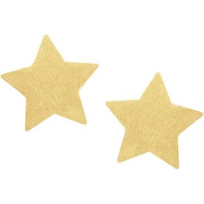Lana Star Stud Earrings in Champagne Plated