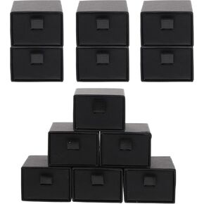 Box Box Boxes 12pcs Cardboard Drawer Display Jewelry Boxes Thick Paper Box Bulk for Brooch Watches Rings Earrings Necklaces Bracelet and Small Items Box Ring Box Ring Box