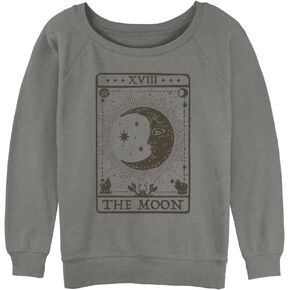 Fifth Sun Women's Moon Junior's Raglan Pullover with Coverstitch