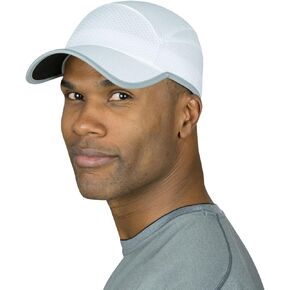 TrailHeads Reflective Running Cap | A Quick Dry Hat for Men | The Flashback 360 Sports Cap - 3 Colors