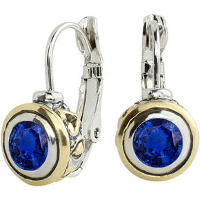 Beijos Collection Beautiful 6MM Cubic-Zirconia Bezel Earring Set …