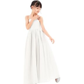 ekidsbridal Spaghetti-Strap Chiffon A-Line Flower Girl Dresses for Beauty Pageants CHA