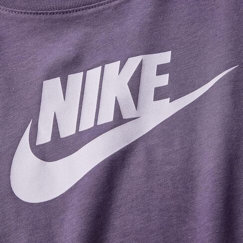 تي شيرت Futura الأساسي بأكمام طويلة للفتيات من Nike (الأطفال الصغار/الأطفال الكبار) أرجواني كانيون LG (للأطفال الكبار من عمر 14 إلى 16 عامًا) in Saudi Arabia