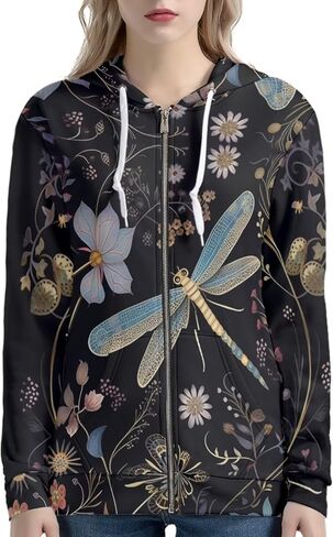 ZFRXIGN Cute Zip Up Jacket Hoodies Teen Fall Clothes for Women Activewear Tops Y2K Clothing XS-5XL Sweatshirts in Kuwait