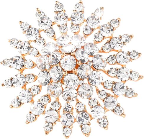 Jojomina Rhinestone Cocktail Statement Ring for Women Adjustable Crystal Ring for Party Prom Free Size in Kuwait