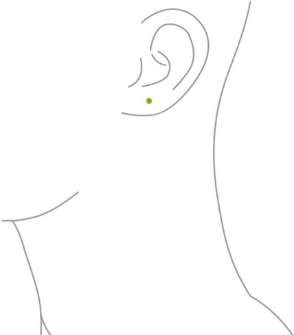 التقليدية الصغيرة الحد الأدنى مكعب زركونيا AAA تشيكوسلوفاكيا الأصفر 14K الذهب الحقيقي سوليتير أقراط للنساء المراهقات المسمار الخلفي مقلد الأحجار الكريمة جوهرة الألوان 3 مللي متر 4 مللي متر in Saudi Arabia