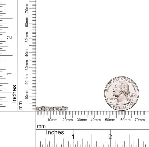 ألماس صديق 1/2 قيراط | ذهب أبيض عيار 14 قيراط أو فضة إسترلينية عيار 925 | خاتم من الماس نصف الأبدي معتمد من IGI | قطع الماس المستديرة الرائعة in Kuwait