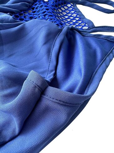 Women's Summer Casual Sundress Chiffon Sleeveless Tank Dress Beach Cover up in Saudi Arabia