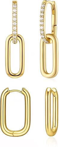 الين كوكو اقراط حلقية من هاجي مطلية بالذهب عيار 14 قيراط، اقراط خرز صغيرة للنساء، لا تسبب الحساسية، مجوهرات يدوية الصنع خفيفة الوزن للهالوين in Kuwait