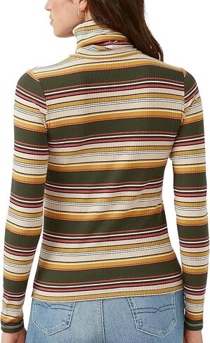 Buffalo David Bitton Women's Mavra Ls Ribbed Turtleneck in Saudi Arabia
