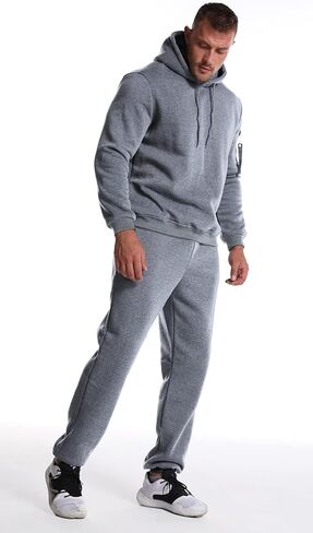 بدلة رياضية للرجال من قطعتين، بدلة رياضية كاجوال بغطاء للراس للركض in Kuwait