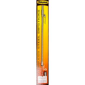 Milodon 22080 Universal 14" Stainless Steel Dipstick with Steel Weld Bung