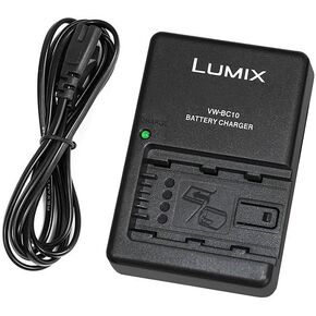 شاحن بطارية كاميرا الفيديو الرقمية: متوافق مع كاميرا الفيديو باناسونيك HC-V500M HDC-SD40، 110/220 فولت، بديل لشاحن باناسونيك VW-BC10 لبطارية باناسونيك VW-VBL090، VW-VBK180، VW-VBK360 in Kuwait
