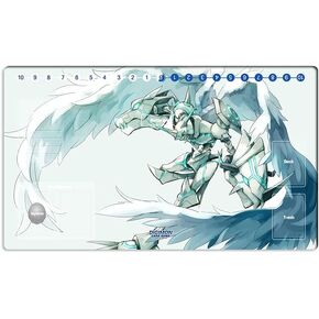 New Anime DTCG Playmat Digimon Omegamon Trading Card Game TCG CCG Mat Pad with Zones + Free Bag