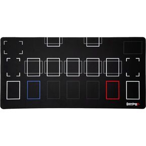 The Gaming Mat Company Compatible YuGiOh Playmat for YuGiOh Cards- Single Player Master 4 with Banish Zone & Side Deck- TCG Board Playmat Gaming Mat- Card Game Playmat- Water Resistant Card Gaming Mat in Kuwait