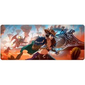 Ultra PRO - Outlaws of Thunder Junction 6ft Table Playmat Ft. Train Heist for Magic: The Gathering, Limited Edition Unique Artistic Collectible Card Gaming TCG Playmat Accessory