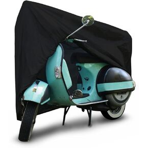 Budge Standard Scooter Cover, Waterproof, Durable, Medium (SC-5) , Black