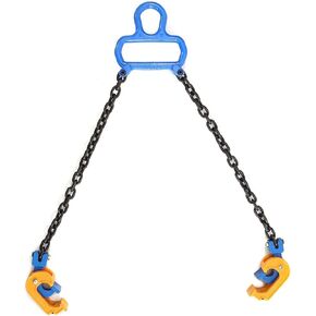 Chain Drum Lifter 2200lbs Load Capacity 1ton Metal & Plastic Barrel Lifting Sling for Crane Forklift Hoist Lifting Chain with Dual Purpose Top Ring in Kuwait