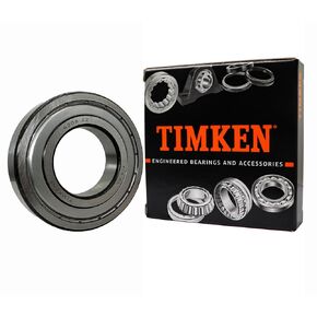 2PACK TIMKEN 6208-ZZ Double Metal Seal Bearings 40x80x18mm, Pre-Lubricated and Stable Performance and Cost Effective, Deep Groove Ball Bearings.