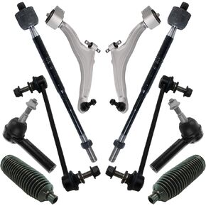 TRQ Front Steering & Suspension Kit Compatible with 2010-2016 Cadillac SRX