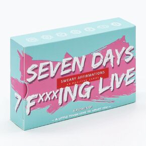Positive Affirmation Cards - 49 Daily Sweary Motivational Cards With 7 Symbol Energies, Boost Your Inner Badass And Achieve Your Goals, Mindfulness Inspirational Meditation Cards For Stress Relief