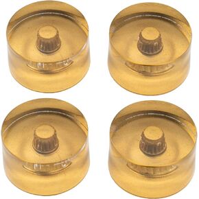 Musiclily Pro Metric Size 18 Splines Guitar Speed Knobs for Gretsch Streamliner Style, Black (Set of 4)