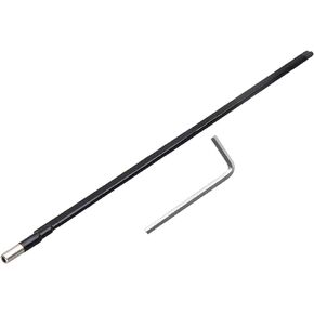 Double Type Adjustment 14.96 inch Length 0.35inch Dia Two Way Rod Guitar Neck Truss Rod for Electric Guitar Black