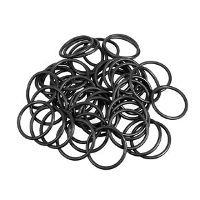 uxcell Nitrile Rubber O-Rings 12.5mm OD 9.5mm ID 1.5mm Width, Metric Nitrile Rubber Sealing Gasket for Automotive Machine Plumbing, Pack of 50