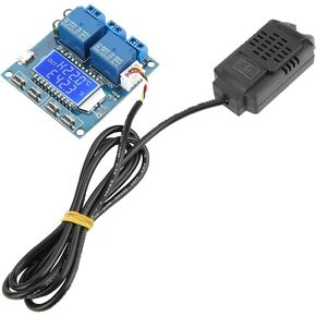 Xy-Tr01 Temperature Controller Module, Digital Electronic Temperature Controller Board Switch Temperature and Humidity Module High Precision Dual Output
